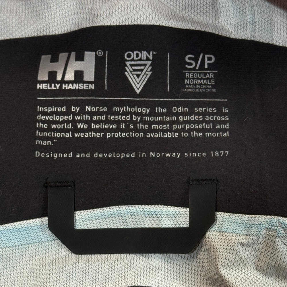 Helly Hansen Odin Light 3D Air Shell Rain Jacket Womens Small Peach Hooded - Picture 4 of 16